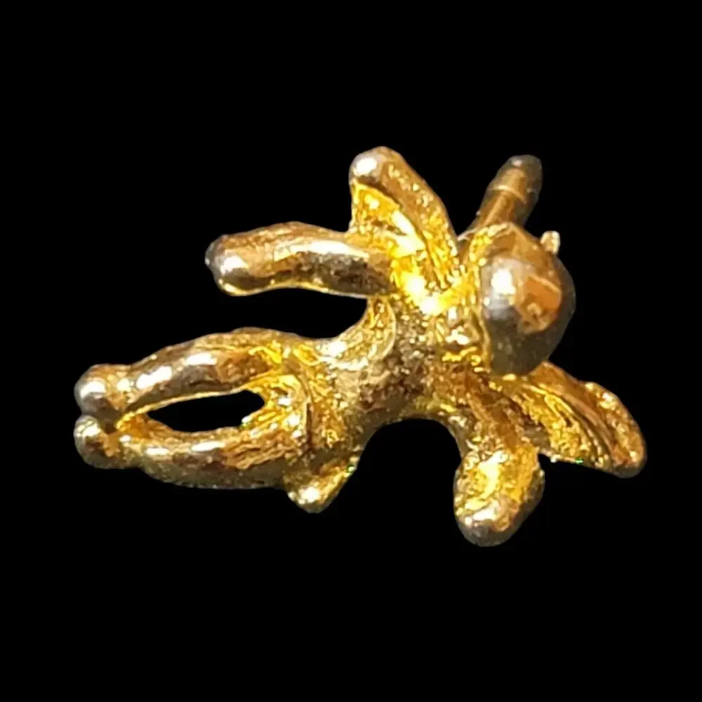 Cherub‎ Tie Tack Gold-tone 1/2